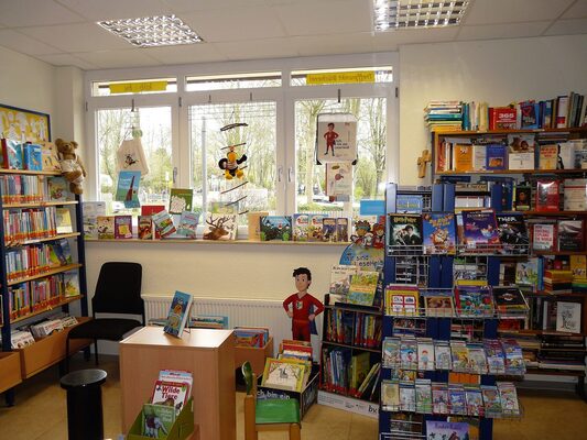 Die Kinderbuchabteilung in der köb St. Ludgerus und Martin